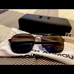Mens Under Armour pilot sunglasses